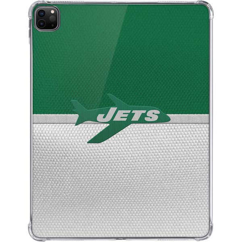 NFL New York Jets Vintage iPad Pro 11in (2024) Clear Case